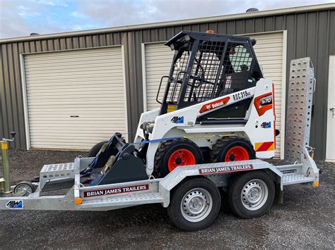 skid steer trailer hire|skid steer attachments for hire.